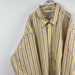 USA古着 エルエルビーン L.L.Bean ストライプ シャツ
