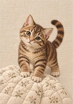 猫 デジタルアート写真 1枚