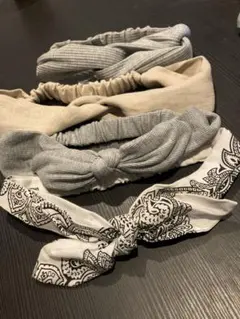 ヘアバンド4点セット