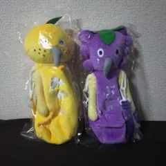 新品未開封 パンどろぼう B賞 2種類セット ぶどう みかん