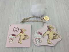 8/1013u01　Hello Kitty x Steiff コラボ キーホルダ