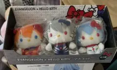 EVANGELION × HELLO KITTY マスコット 3種セット EVANGELION × HELLO KITTY マスコット 3種セット - メルカリ
