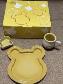 新品未使用⭐︎ルクルーゼ プーさん テーブルウェアセット ミニ