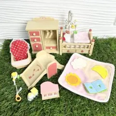 シルバニアファミリー ベビー家具まとめ売り セット 赤ちゃん 小物 ベッド