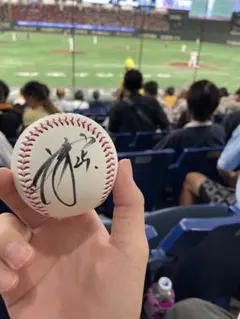 読売ジャイアンツ　岡本和真選手直筆サイン試合球　使用済み 読売ジャイアンツ 岡本和真選手直筆サイン試合球 使用済み 岡本