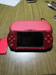 SONY PSP3000レッド 本体 キャリングケース付き ジャンク品
