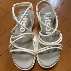 kitson サンダル　ホワイト　Ｌサイズのサムネイル