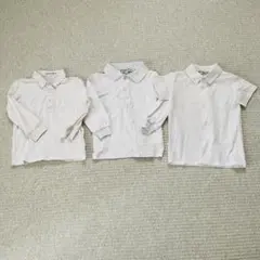95センチ　男の子　お受験　幼稚園受験　半袖シャツ、長袖シャツ　3枚セット