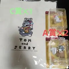 トムとジェリー トートバッグとフィギュアセット