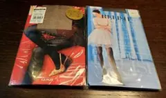 【未開封】GUNZE Tuche+ATSUGI 柄タイツストッキング ２足