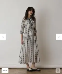 ハートストライプワンピース/diagram