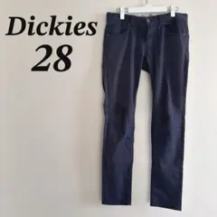 Dickies ワークパンツ 28 紺 スキニー チノパン スリム ストレッチ