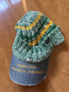 DENIM DUNGAREE ニット帽・キャップ S