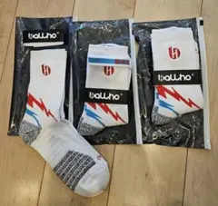BALLHO バスケットボールソックス 3足セット ミドル丈