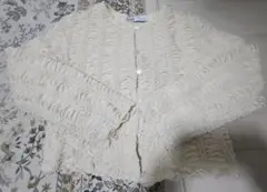 ZARA カーディガン 長袖 アイボリー