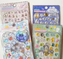 ジュエルプチドロップステッカー シール カミオジャパン しまえなが あわわちゃん