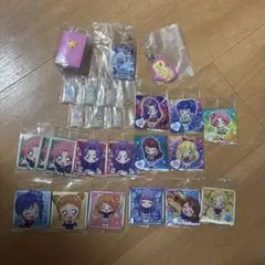 アイカツ ガチャガチャ ウエハース まとめ売り いちご・あおい・蘭・美月・おとめ