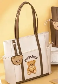 バターベア　Butterbearトートバッグ ベージュ 新品タグ付き