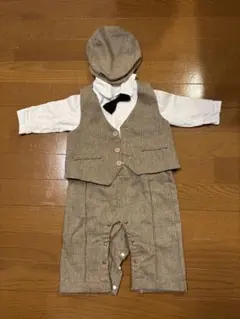 ベビー用セレモニースーツ 帽子付き
