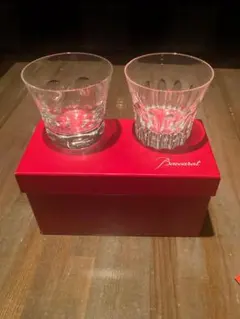 【訳あり】Baccarat 2012 ロックグラス 2個セット