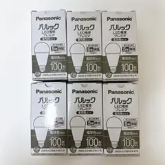 【6個セット】Panasonic LED電球　プレミア　電球色　100形E26