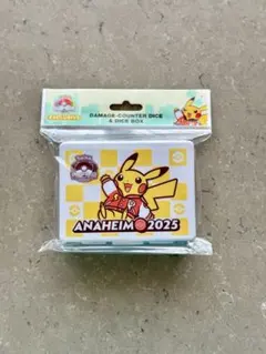 WCS 2025 ポケモン アナハイム ダメカン ピカチュウ Anaheim ダメカンケース『WCS2025アナハイム(ピカチュウ)※』【サプライ】{-}