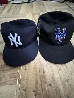 NewEra キャップ　ニューヨークヤンキース、ニューヨークメッツ　２点セット