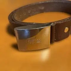 Lacoste レザー ベルト ブラウン