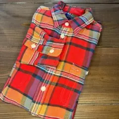 美品 POLO RALPH LAUREN ラルフローレン チェック ネルシャツ