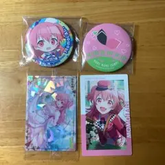 プロセカ 桃井愛莉 缶バッジ ブロマイド カード グッズ4点セット