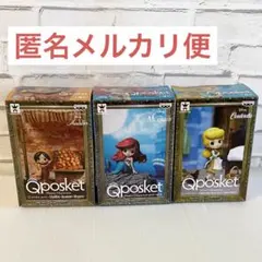 Qposket petit 3体セット　ジャスミン　アリエル　シンデレラ