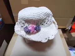 Accessoires de Bébé ホワイト帽子 Mサイズのサムネイル