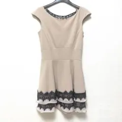 RINASCIMENTOストレッチ バックレース 裾ティアードフリル ドレスのサムネイル