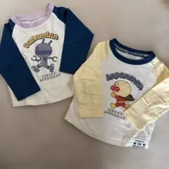 アンパンマン&ダダンダンTシャツ　80cm