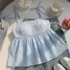 shein 刺繍キャミソール