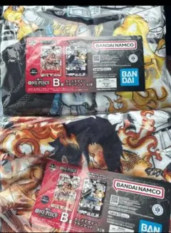 一番くじワンピース B賞 カードデザインブランケット 2種類セット