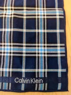 Calvin Klein メンズ チェック柄ハンカチ
