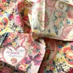 ルシアン／ヴィクトリアン・ローズ　バラ柄　天使柄　花柄　まとめ売り