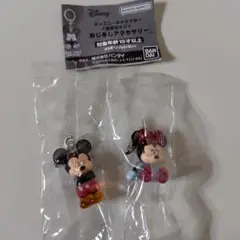 ディズニーキャラクター　松本セイジ めじるしアクセサリー　ミッキー　ミニー