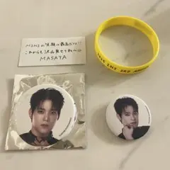 木村柾哉 ラバーバンド　缶バッジ