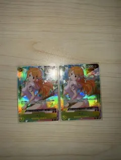 ワンピース カードゲーム ナミ ホロカード 2枚セットST-29-008