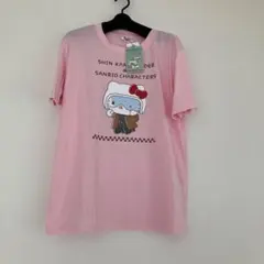 シン・仮面ライダー サンリオ 半袖Tシャツ ピンクのサムネイル