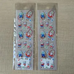 【昭和レトロ】Fancy Seal シール2点セットH