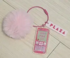 PLAZA アクリルキーホルダー ピンク 携帯電話モチーフのサムネイル