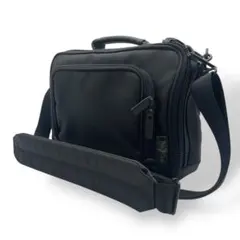 美品 POLO CULB ポロクラブ ビジネスバッグ メッセンジャーバッグ 黒