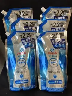 アリエール MiRAI 洗浄プラス 詰替 640g 6個セットのサムネイル