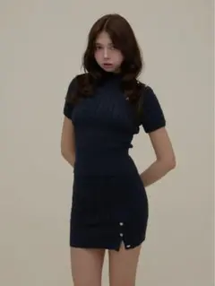 andmary Clala layered set グレー - メルカリ