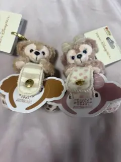 最終値下げ！カチューシャホルダー　ダッフィーシェリーメイ　セット