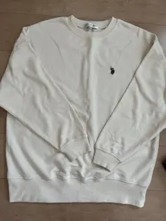 USPolo Assn. クリーム色 トレーナー