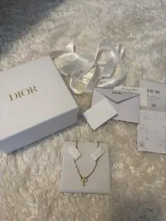 Dior パールチャーム ネックレス